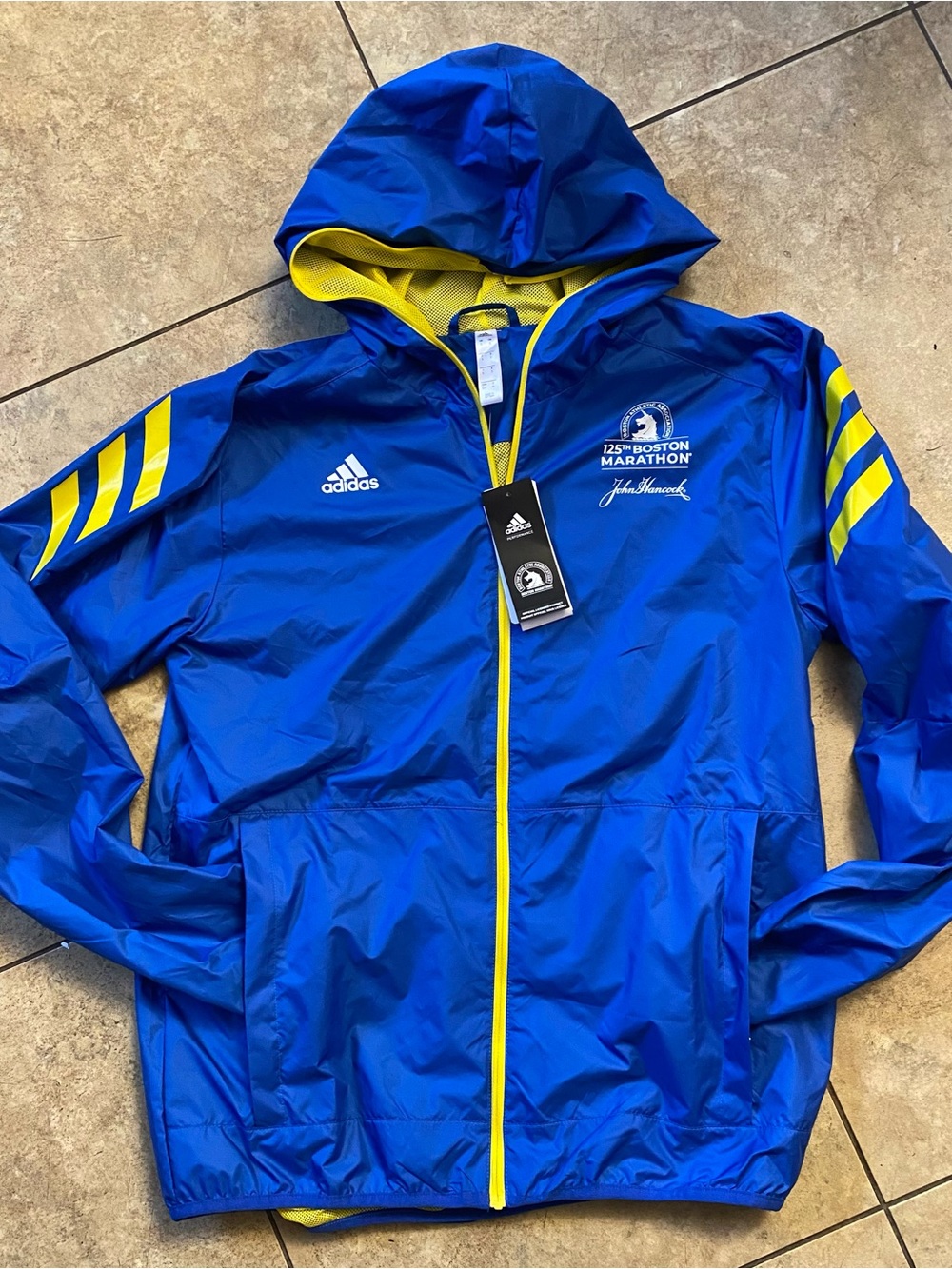 Men's 125th Anniversary Boston Marathon Windbreaker